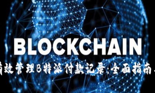 如何有效管理B特派付款记录：全面指南与技巧
