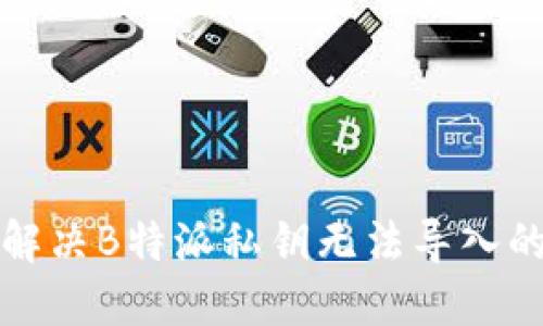 如何解决B特派私钥无法导入的问题