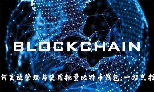 如何高效管理与使用批量比特币钱包：一站式指南